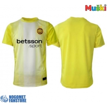 Inter Milan Golmanski Gostujuci Dres 2025-26 Kratak Rukav